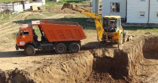 Котлован для дома Сосновоборск, цена от 316 руб./м3.