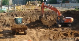 Котлован для дома Сосновоборск, цена от 316 руб./м3.