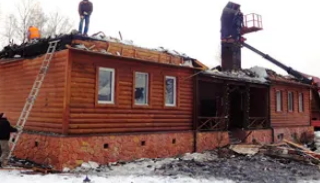 Разбор сгоревшего дома в Сосновоборске от 3893 руб. - 2Землекопа-Ссб